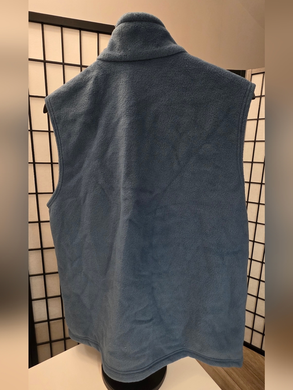 Columbia Men’s Blue Fleece Vest ~ Size Medium - Picture 5 of 9
